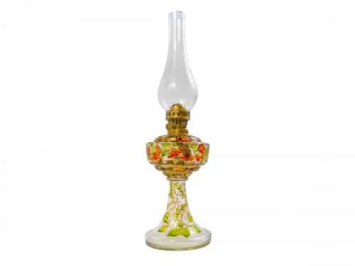 Reconditionare Lampa Cu Gaz Cu Model De Trandafiri