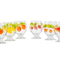 Pahare De Inghetata - Model Cu Fructe