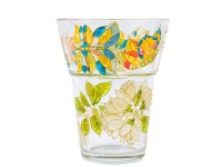 Vaza Cu Fluturasi Si Flori De Lamaita