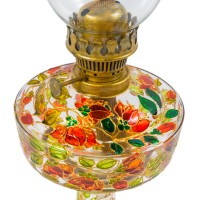 Reconditionare Lampa Cu Gaz Cu Model De Trandafiri