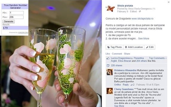 Castigator concurs dragobete 2015